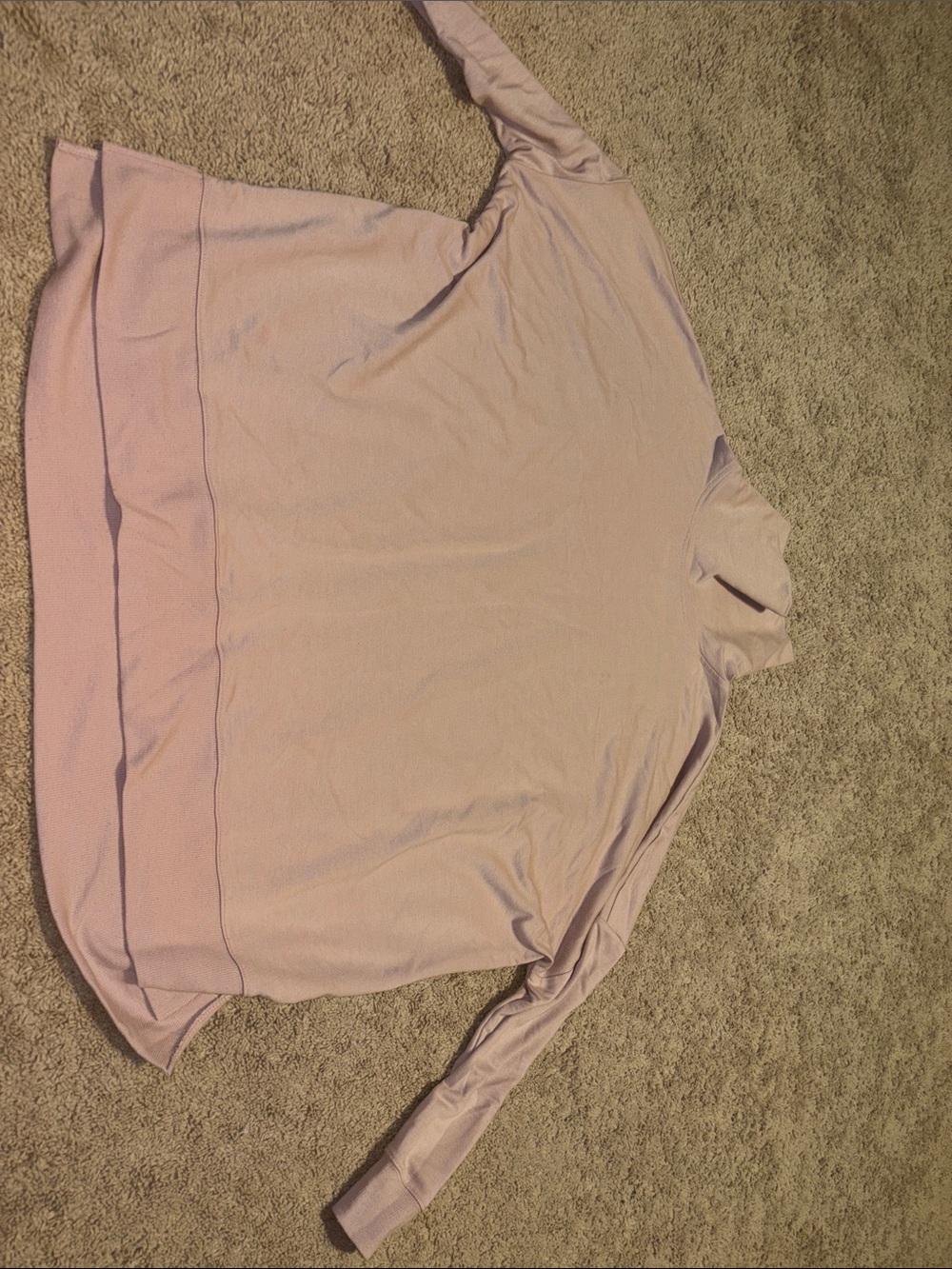 Versona Light Pink Cowl Neck Sweater